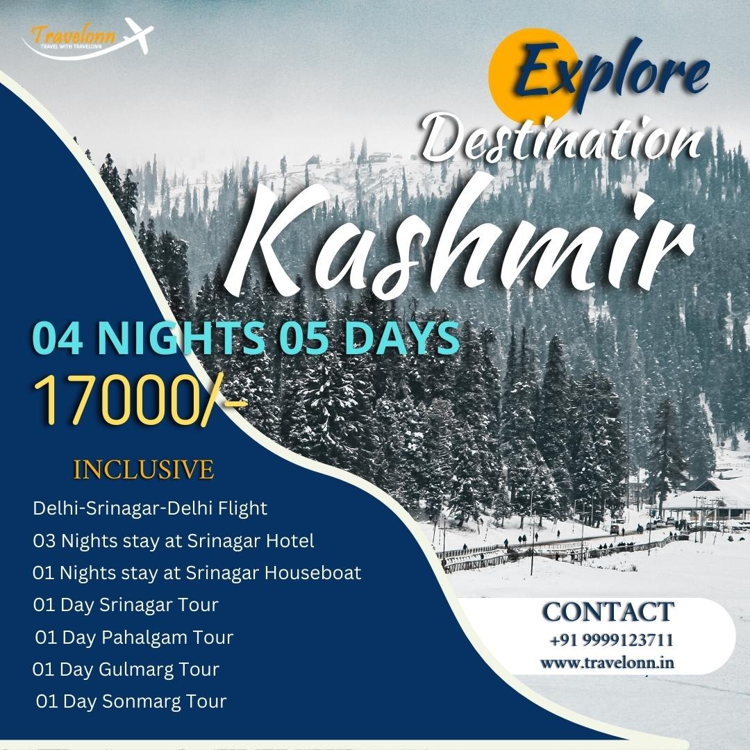 Kashmir tour 4day& 5Night