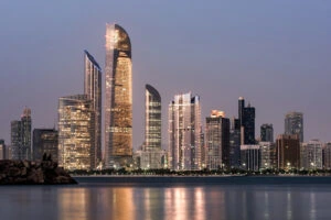 abu-dhabi-seascape-with-skyscrapers-300×200